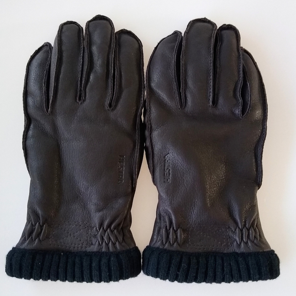 Hestra Men's Deer Skin Primaloft Rib Gloves 8